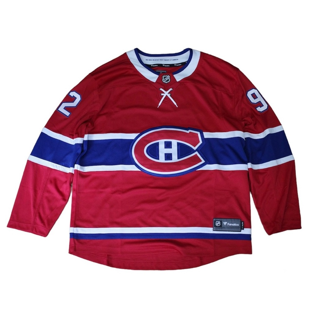 NWT Fanatics Men’s Montreal Canadiens #92 Jonathan Drouin Jersey Size XL